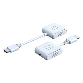 胜为HDMI无线传输器投屏器 1080P同屏点对点适用笔记本电脑连电视显示器投影 50米远距离传输 DHH010AB