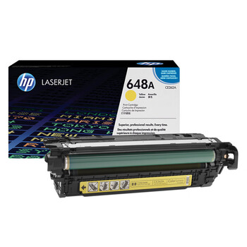 惠普(HP) 硒鼓 648A/CE262A 黄色原装 (适用LaserJet CP4025/CP4525)