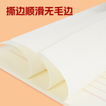 西玛（SIMAA）5本A4/20张信稿纸申请专用纸入党单线信纸入党志愿申请书标准纸笔记信笺纸红色文稿纸热门商品