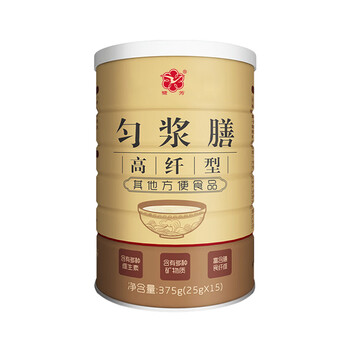鹭芳匀浆膳常规型25g*15包 老年人食品 可术后营养流食鼻饲代餐粉 
