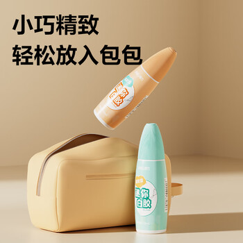 得力（deli）30ml迷你高粘手工白胶 学生开学文具DIY白乳胶 无甲醛可水洗胶水 学习用品 颜色随机1支 JS160