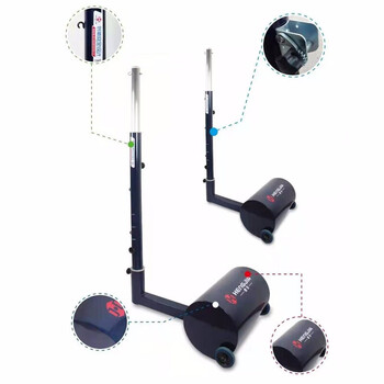 恒佳 气排球网架便携式单双打配重尺寸：610×380mm QC-Z10 （含网）