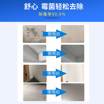 净狮墙面除霉剂防霉喷雾400ml卫生间浴室墙体墙壁洗碗池去霉斑防霉