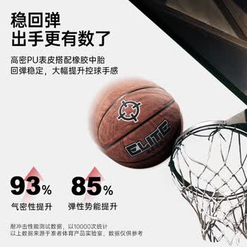 准者（RIGORER） 成人E级晨耀防尘PU篮球室内外训练专业球防护耐磨0102-7