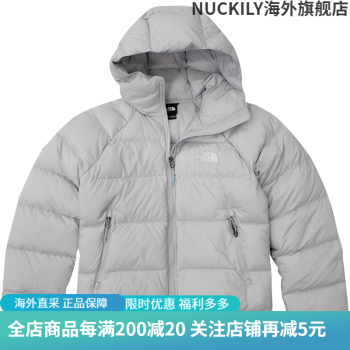 北面羽绒服女秋冬thenorthface户外轻薄防水保暖外套连帽上衣i0el165