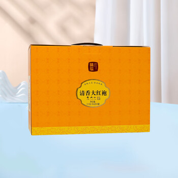 曦瓜乌龙茶清香武夷岩茶半岩大红袍512g 口粮茶叶中火  礼盒装