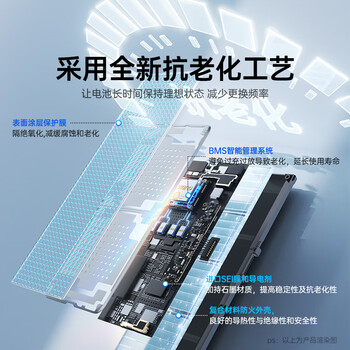 绿巨能（llano）适用戴尔灵越Insprion14/15 5457 5547 5447 5557 TRHFF笔记本电池 5548 5448 5443 P39F P49G电池