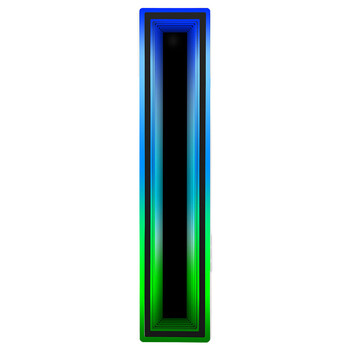 利民（thermalright）TL-M12RW 12CM风扇 1500转速PWM S-FDB轴承 幻彩无限镜框 12cm机箱风扇 反出风风扇