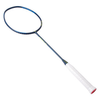 李宁（LI-NING）羽毛球拍雷霆10暗紫蓝4U空拍 AYPU109-4