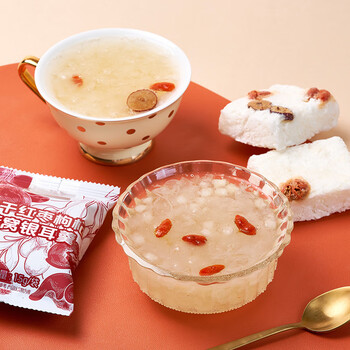 1号会员店（Ones Member）冻干银耳羹组合装15g*9包/盒 红枣枸杞燕窝冰糖雪梨即食冲泡代餐
