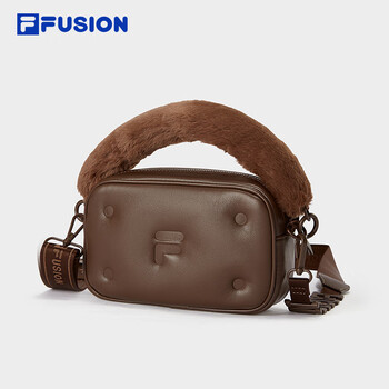 FILA FUSION斐乐潮牌情侣款挎包冬时尚休闲单肩包斜挎包