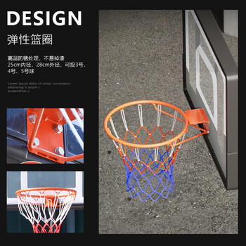 LIVEX青少年篮球架可移动式户外室内外篮球框可升级投篮训练 新年礼物