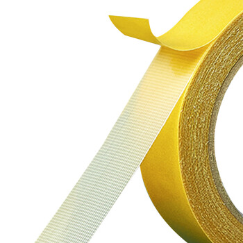 齐心（COMIX）双面胶20mm*10m*280μm 强粘力双面布基胶带墙面固定持久无痕1卷装 BJ2010