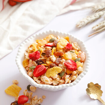 家乐氏谷兰诺拉草莓缤纷水果麦片独立小包装谷物脆早餐下午茶零食420g 家乐氏谷兰诺拉草莓缤纷水果麦片独立小包装谷物脆早餐下午茶零食420g