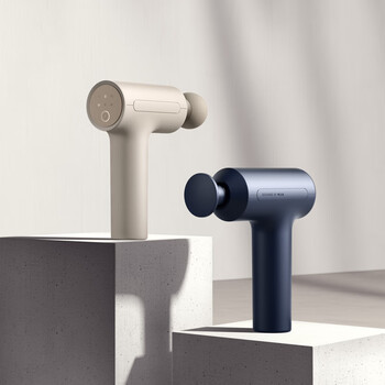 米家小米筋膜枪3 浅沙色 专业健身按摩仪按摩器肩颈腰背全身肌肉按摩送礼筋膜枪推荐