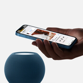 Apple/苹果 HomePod mini 智能音响/音箱 蓝牙音响/音箱 智能家居 午夜色 适用iPhone/iPad