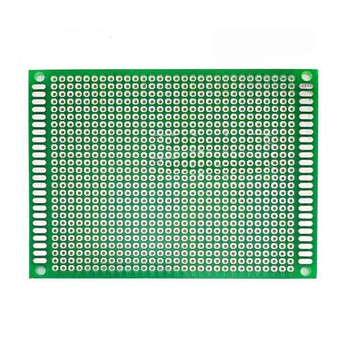 优品沃目 单面玻纤洞洞板绿油喷锡电子实验PCB 5*7 7*9 8*12 9*15多孔板 8*12cm 【双面玻纤板】 优品沃目 单面玻纤洞洞板绿油喷锡电子实验PCB 5*7 7*9 8*12 9*15多孔板 8*12cm 【双面玻纤板】