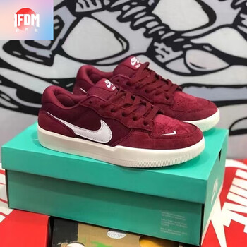 时尚潮流四季通用秋冬莆田纯原低帮板鞋系列男女休闲鞋nike 58红色