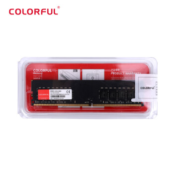 七彩虹(Colorful) 16GB DDR4 3200 台式机内存 普条系列 C18