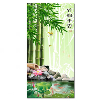 水墨画荷花鱼价格报价行情- 京东