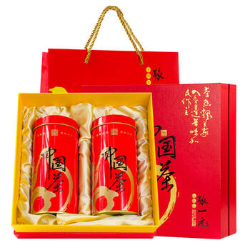 张一元茶叶礼盒一级茉莉花茶礼盒320g 国潮风礼盒送礼礼赠佳选
