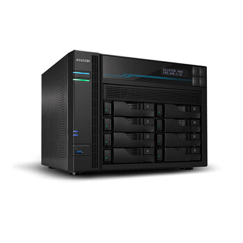 爱速特（asustor）AS6508T网络存储器8盘位NAS存储服务器 AS6508T（16GB内存） 80TB（配8块10TB企业盘）