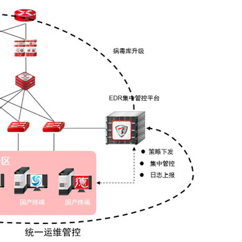 天融信终端威胁防御系统V1 国产化适配TopEDR（含200点终端）