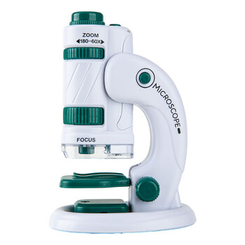 齐心（COMIX）中小学生便携显微镜 科学实验生物植物放大镜 可拆卸教学仪器开学必备用品礼物  XSS-6