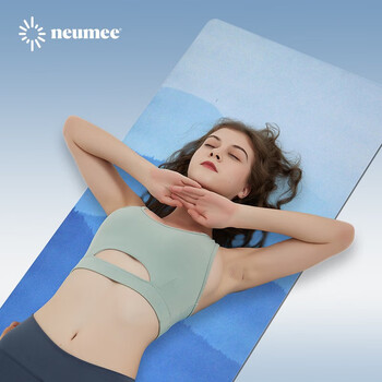 neumee【美国品牌】麂皮绒环保专业男女瑜伽垫天然橡胶健身出汗防滑礼物