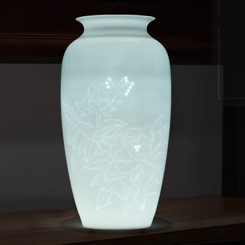 景德镇玲珑花瓶型号规格- 京东