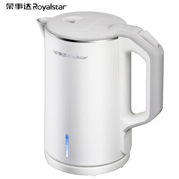 荣事达电水壶家用大容量电热水壶304不锈钢内胆双层防烫烧水壶1.5升快速烧水电水壶 GS1575B 荣事达电水壶家用大容量电热水壶304不锈钢内胆双层防烫烧水壶1.5升快速烧水电水壶 GS1575B