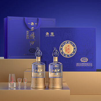 西凤盛世珍藏20年价格报价行情- 京东