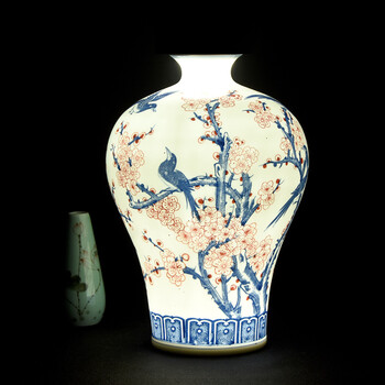 03062 中国美術 古玩 景徳鎮市藝術瓷廠美研室/民国名家