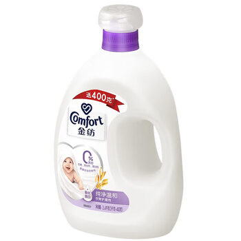 金纺  纯净温和衣物护理剂3.4KG*2瓶共13.6斤 新旧包装 温和防静电