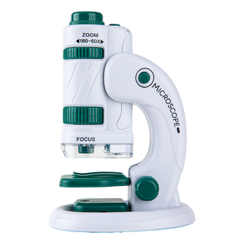 齐心（COMIX）中小学生便携显微镜 科学实验生物植物放大镜 可拆卸教学仪器开学必备用品礼物  XSS-6