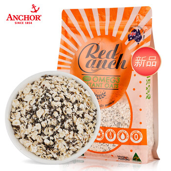 红锚澳洲进口奇亚籽燕麦片早餐麦片澳洲原产健康谷物500g