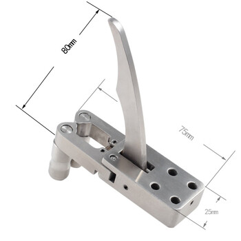 撒放器全套散放器握把复合夹弹器不锈钢304弹弓扳机前门配件鱼镖 机械