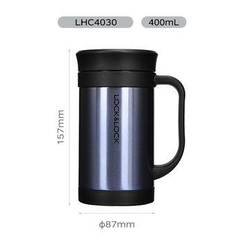 乐扣乐扣(LOCK&LOCK)真空商务保温杯不锈钢带手柄水杯子400mL宝石蓝LHC4030SG 乐扣乐扣(LOCK&LOCK)真空商务保温杯不锈钢带手柄水杯子400mL宝石蓝LHC4030SG