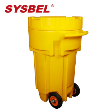 西斯贝尔（SYSBEL）SYD650 65加仑泄漏应急处理桶 有毒物质密封桶65Gal/246L 65加仑泄漏应急处理桶SYD650 黄色 现货