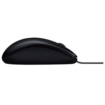 罗技（Logitech）M100r有线鼠标 家用商用办公鼠标 对称鼠标 大手鼠标 黑色
