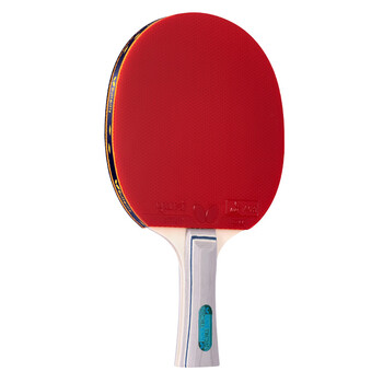 蝴蝶（Butterfly）乒乓球拍横拍/长柄 双面反胶皮5层二星级兵拍202 含拍套