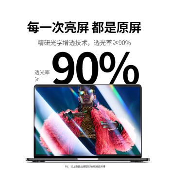 绿联（UGREEN）苹果Macbook Air/Pro屏幕膜 13.3英寸钢化膜2024/23/22 M1/M2/M3笔记本电脑保护膜高清易贴防刮