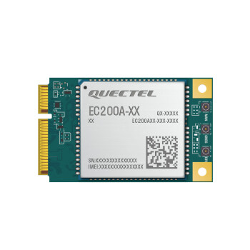 移远EC200A物联网4G全网通CAT4通信模块MINIPCIE接口ASR芯片模组 EC200AAUHA-N06-MN0AA