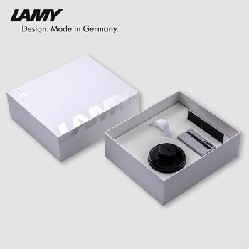 LAMY钢笔礼盒 狩猎系列墨水笔中礼盒练字正姿钢笔文具办公礼品企业团购 白杆蓝夹0.5mm LAMY钢笔礼盒 狩猎系列墨水笔中礼盒练字正姿钢笔文具办公礼品企业团购 白杆蓝夹0.5mm