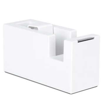 纽赛(NUSIGN)胶带座 德国创意设计透明胶带切割器防滑底座切割顺畅办公家用 象牙白NS121 纽赛(NUSIGN)胶带座 德国创意设计透明胶带切割器防滑底座切割顺畅办公家用 象牙白NS121