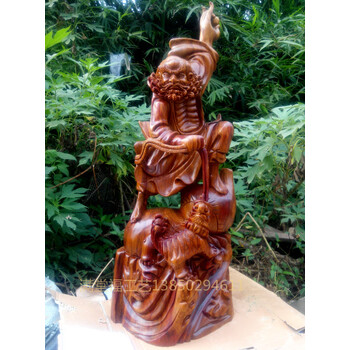 中国製置物　彫刻十八羅漢 鉄製 仏像 十八羅漢像 茶室 博古架 仏堂 工芸品 置物