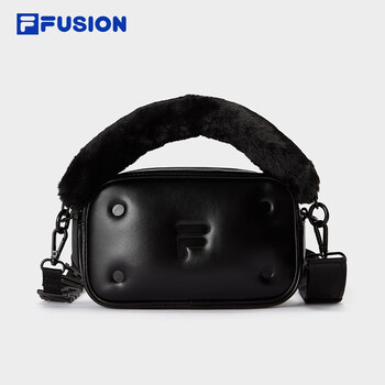 FILA FUSION同款斐乐官方潮牌包包挎包女款2024冬季单肩包男