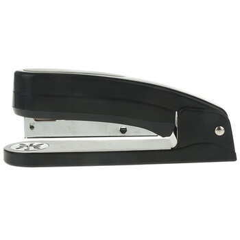 可得优（KW-triO）5360R 全方位360度可旋转订书机办公学生骑马钉中缝订书器办公用品可订25页 蓝色