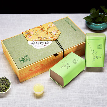 茗山生态茶 茶叶绿茶 新茶 毛尖绿茶 春茶嫩芽 250g旗袍 茶叶礼盒 茗山生态茶 茶叶绿茶 新茶 毛尖绿茶 春茶嫩芽 250g旗袍 茶叶礼盒