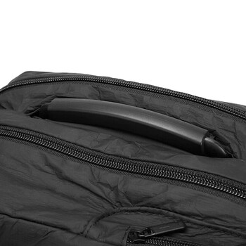 乐上（LEXON）双肩包男15.6/16英寸商务笔记本电脑包男双隔层背包休闲书包黑色